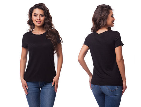 Shirt with model